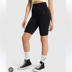 Gymshark Black Flex Bike Shorts